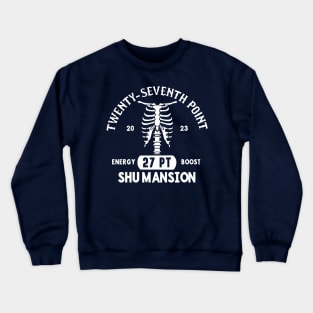 Twenty-Seventh Point Anatomy v1 white Crewneck Sweatshirt